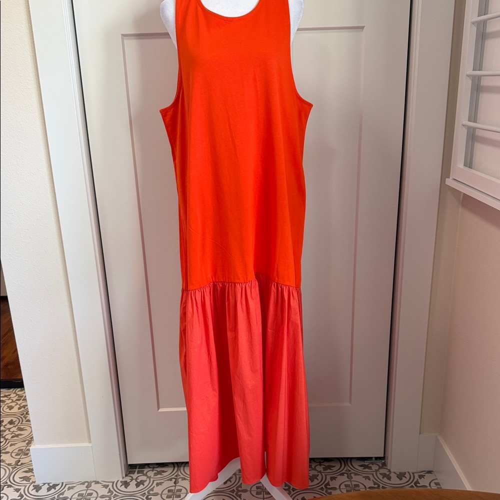 Maeve Orange Maxi Dress